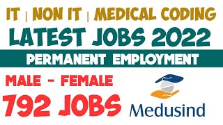 Jobs Tamil  Latest IT Jobs  Non IT Jobs  Medical Coding Jobs 2021  Permanent Role  792 Vacancy [upl. by Aiak]