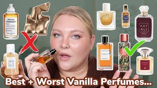 Top 10 VANILLA Perfumes  5 I HATE Sweet Yummy amp Cozy Vanilla Fragrances in my Collection [upl. by Davenport]