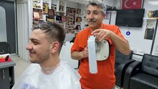 ASMR CRAZY RELAXING HAIR TRIMMING  MASSAGE AND SKIN CARE WITH TURKISH BARBER MUNUR ONKAN [upl. by Notlef337]