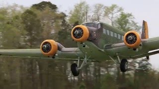 Junkers JU52 Takeoff [upl. by Oiratnom]