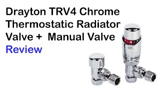 Drayton TRV4 Chrome Thermostatic Radiator Valve  Review [upl. by Butta]