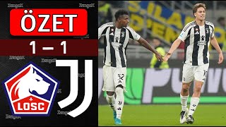 Lille 11 Juventus MAÇ ÖZETİ  Şampiyonlar Ligi 2024  eFootball Türkçe Simülasyon [upl. by Dnomsad718]