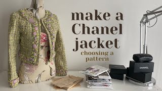 Make a Chanel jacket  Choosing your pattern [upl. by Taro]