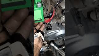 HF Deluxe battery changeautomobile mechanic subscribe bikeshorts viralshort shorts [upl. by Beichner]