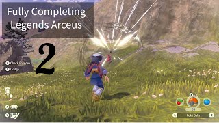 Fully Completing Legends Arceus 2 Exploring the Obsidian Fieldlands [upl. by Eiramnna180]