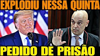 BOMBA PRISÃO FOI DECRETADA APÓS DECISÃO JUDICIAL TRUMP E ELON MUSK ACABARAM DE SOLTAR BOMBA GIGAN [upl. by Arayt129]