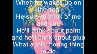 David Bowie Andy Warhol Lyrics [upl. by Yrahca651]