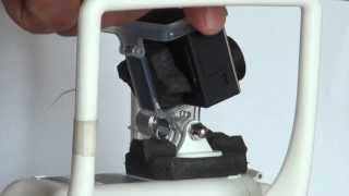 How to make an easy anti vibration mount for a GoPro Hero 3 on a DJI Phantom [upl. by Siuqaj]