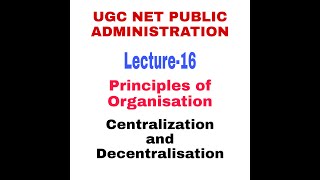 Centralization and Decentralisation [upl. by Euqinay]