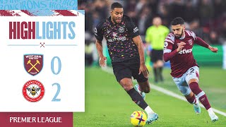 West Ham 02 Brentford  Premier League Highlights [upl. by Isaak]