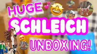 HUGE SCHLEICH UNBOXING😍🤩  Adolfo Model Horses [upl. by Dibru]