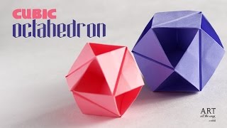 Modular Origami  Octahedron [upl. by Frasch181]