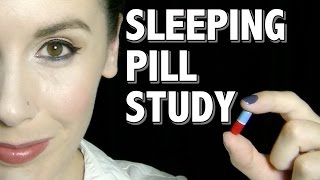 ASMR Medical Role Play Sleeping Pill Study Binaural [upl. by Berthold]