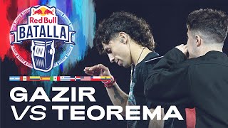 GAZIR vs TEOREMA  Octavos  Red Bull Batalla Internacional 2022 [upl. by Htebazil]