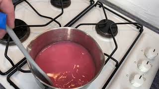 How to make an Arrowroot Glaze for use with fruit desserts [upl. by Waldo945]