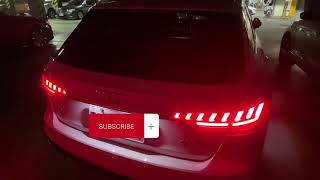 Audi A4 A5 B95 dynamic tail lamp [upl. by Auhsohey]