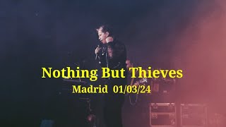 Nothing But Thieves  Live La Riviera Madrid 010324 [upl. by Idnahk]