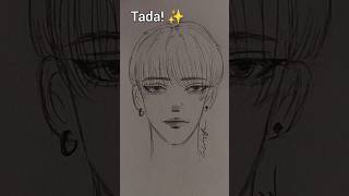 How to draw Face tutorial ✨✨  nehajiffy  drawing art tutorial [upl. by Yblocaj]