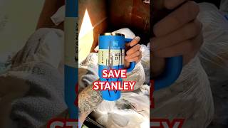 Employees destroyed everything with razor blades and sharpie dumpsterdiving stanley shorts viral [upl. by Yrrak581]