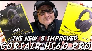 NEW Corsair HS60 PRO Detailed Review  Old HS60 Comparison [upl. by Nairda]