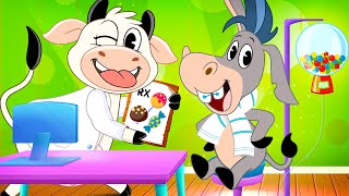 A mi burro  La Vaca Lola  Canciones infantiles [upl. by Irtemed]