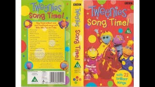 Original VHS Opening and Closing to Tweenies Song Time UK VHS Tape [upl. by Bolen]