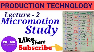 Micromotion study in production technologyPart1 [upl. by Phedra]