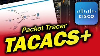 TACACS Packet Tracer Configuration [upl. by Urbai]