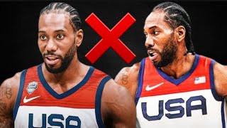 POR QUE KAWHI LEONARD SE RETIRO DEL TEAM USA [upl. by Anaitsirc289]