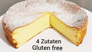 Glutenfrei  Käsekuchen  cheesecake  ohne Mehl  sehr einfach [upl. by Laurens455]