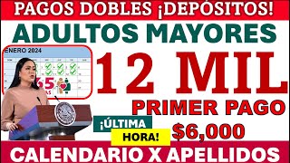 🔔💥2 𝘼𝙇 10 𝙀𝙉𝙀𝙍𝙊 2024 💥🤑𝐋𝐈𝐒𝐓𝐎 ENERO 𝐃𝐄𝐏𝐎́𝐒𝐈𝐓𝐎S 𝐏𝐄𝐍𝐒𝐈𝐎𝐍 𝐁𝐈𝐄𝐍𝐄𝐒𝐓𝐀𝐑❗𝙋𝘼𝙂𝙊 𝘼𝘿𝙐𝙇𝙏𝙊𝙎 𝙈𝘼𝙔𝙊𝙍𝙀𝙎 BIENESTAR 65 [upl. by Yelrihs]