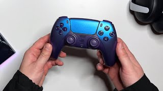 Chroma Indigo PlayStation 5 Controller Unboxing [upl. by Kemme]