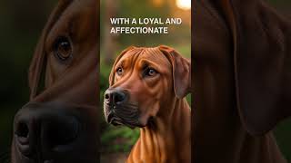 The Rhodesian Ridgeback is a great dog [upl. by Kincaid]