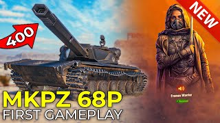 Worth  New MKpz 68 First Gameplay amp Impressions  World of Tanks Mittlerer Kpz Pr 68 P [upl. by Lirpa494]