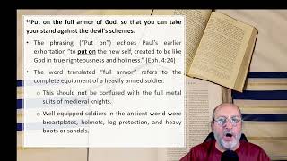 Reading the Bible with Meaning  Ephesians 61018 [upl. by Richie]