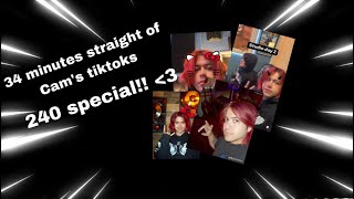 34 minutes straight of Cams TikToks 240 subs special [upl. by Woods870]