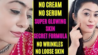 Diwali Special न क्रीमन facial न महंगा सीरम My 100 Effective Super Glowing Skin Secret Formula [upl. by Yntirb]