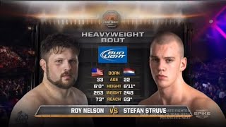 Roy Nelson Vs Stefan Struve 31032010 [upl. by Ennairoc]