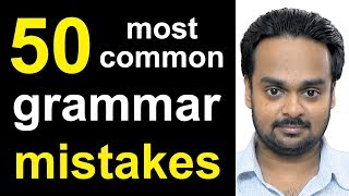 50 MOST COMMON MISTAKES in English Grammar  Error Identification amp Correction [upl. by Gabler700]