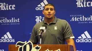 Rice Owl Jr DL Stuart Mouchantaf [upl. by Manly505]