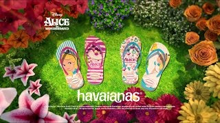 Havaianas Kids Alice no país das maravilhas [upl. by Lelia]