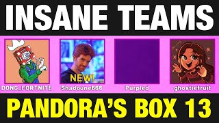 Pandoras Box 13 Teams Announced theyre insane [upl. by Birmingham]