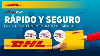 Tus envíos de documentos internacionales con DHL [upl. by Ailemrac]