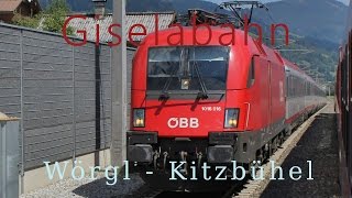 Führerstandsmitfahrt Giselabahn Wörgl  Kitzbühel HD  Cab Ride  ÖBB 1116 [upl. by Sallyann]