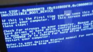 Windows 2000 Booting Error read description [upl. by Alleul]