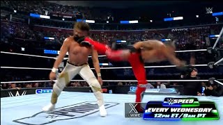 Andrade vs Carmelo Hayes Smackdown Aug 3 2024 [upl. by Tshombe]