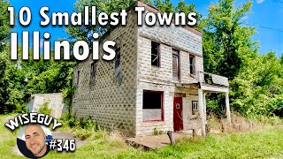 10 SMALLEST Towns in ILLINOIS [upl. by Franck]