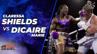 CLARESSA SHIELDS VS Marie Dicaire FULL FIGHT [upl. by Imtiaz450]