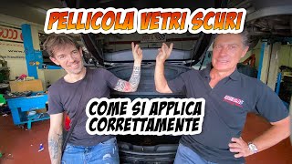 Consigli su quale pellicola vetri auto scegliere  come si applica la pellicola oscurante per vetri [upl. by Oj23]