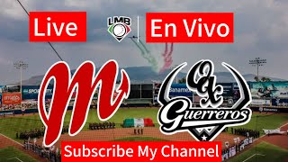 Transmisión del partido México vs Oaxaca Béisbol en Vivo Hoy Liga Mexicana de Béisbol En Vivo 2024 [upl. by Girish]